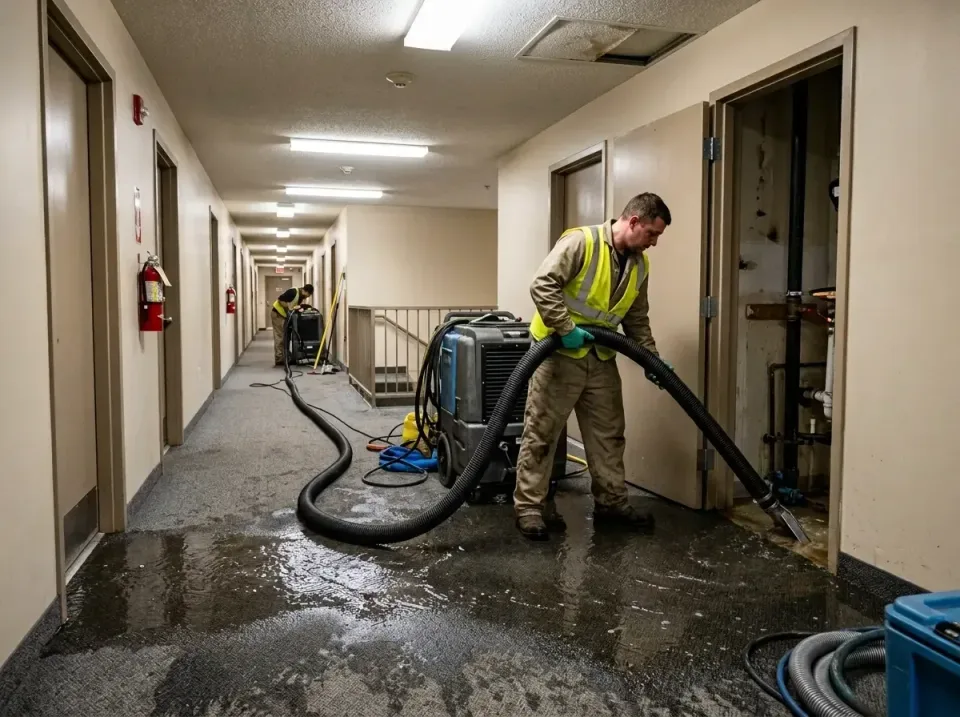 multi-unit-apartment-hallway-f-005 — frequently asked questions, Emergency Burst Pipe Water Extraction & Removal in Floresvi…